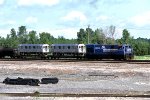 CR 6910 & MTA (NYCTA) R62A Subway cars on Flatcars